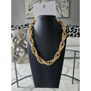 💘Pick 3 For $15 Express Gold Chain Rope Necklace New